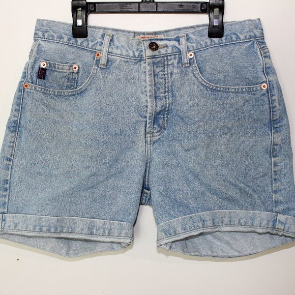 guess jean shorts womens